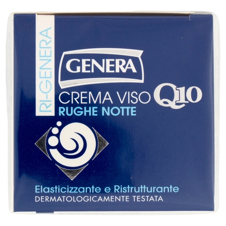 Genera Ri-Genera Crema Viso Q10 Rughe Notte 50 ml
